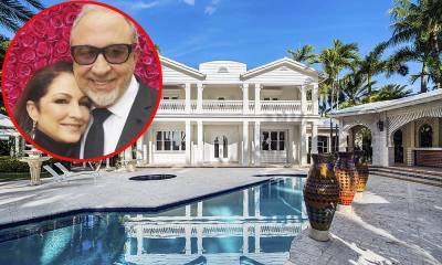 Gloria and Emilio Estefan make a multimillion-dollar profit after selling their Star Island mansion - us.hola.com