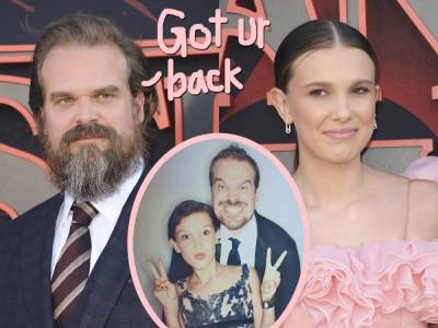 David Harbour Admits 'I Worry About' Millie Bobby Brown Following Ex’s Lewd Comments - perezhilton.com