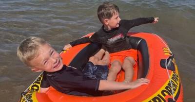 Scots mum frantic as boys screamed 'am I going to die' after being blown out to sea on inflatable dinghy - www.dailyrecord.co.uk - Scotland