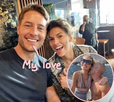 Justin Hartley Gushes About 'Beautiful' New Wife In IG Tribute Days After Ex Chrishell Stause Went Public With New BF!! - perezhilton.com