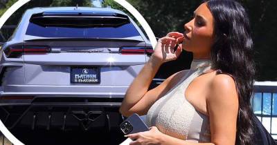 Kim Kardashian poses with racy $600K Lambo - www.msn.com - Chicago