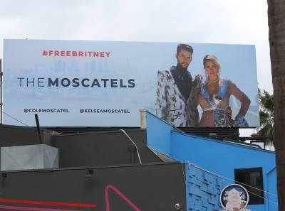 Snob World Founders Cole & Kelsea Moscatel Support Britney Spears With HUGE '#FreeBritney' Billboard! - perezhilton.com