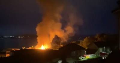 Two arrested after three properties catch fire in Scots town - www.dailyrecord.co.uk - Scotland