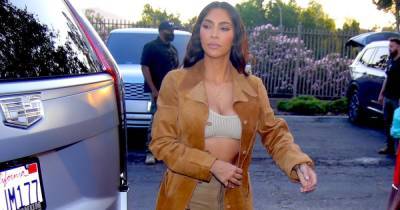 Get the Look: Kim Kardashian Shows Us How to Layer Brown Shades Perfectly - www.usmagazine.com
