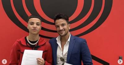 Katie Price's son Junior Andre signs record deal as he follows in footsteps of dad Peter - www.ok.co.uk - Britain - city Columbia