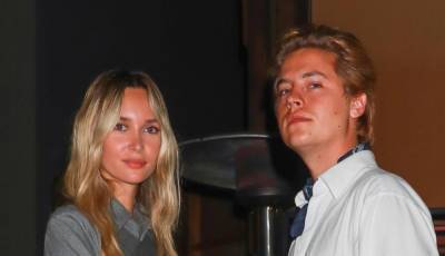 Cole Sprouse & Ari Fournier Enjoy a Dinner Date in WeHo - www.justjared.com