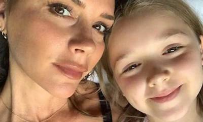 Harper Seven is mum Victoria Beckham's double in gorgeous holiday snap - hellomagazine.com - county Harper