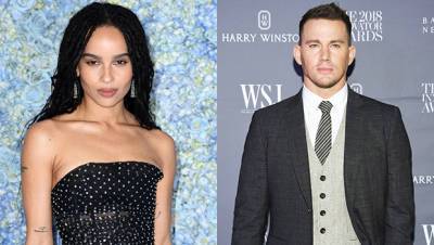 Channing Tatum Makes Zoe Kravitz Laugh On Their Cute Coffee Date In NYC — Photos - hollywoodlife.com