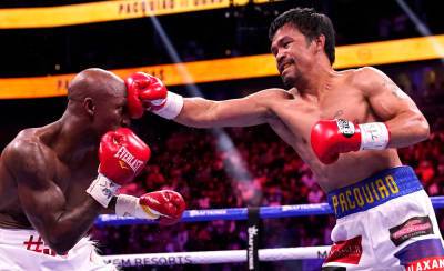 Boxer Manny Pacquiao Loses Unanimous Decision To Yordenis Ugas, May Be Done - deadline.com - Los Angeles - Las Vegas