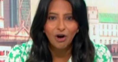 Good Morning Britain’s Ranvir Singh forced to apologise as guest accidentally swears - www.ok.co.uk - Britain