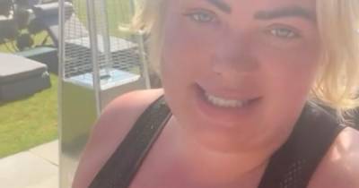 Gemma Collins does gruelling workout in sports bra after ’a few cheeky weeks living it up' on holiday - www.ok.co.uk