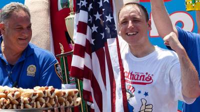 Joey Chestnut's Fans Are Concerned After This Shocking Report About Hot Dogs - www.justjared.com - New York