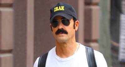 Justin Theroux Sports a Mustache While Out & About in NYC - www.justjared.com - New York