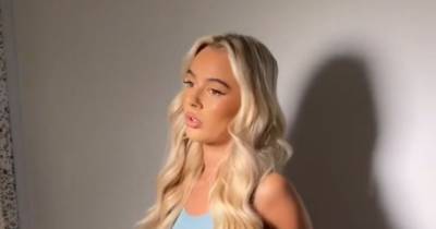 Love Island’s Lillie Haynes teases potential ISAWITFIRST collaboration with behind the scenes video - www.ok.co.uk