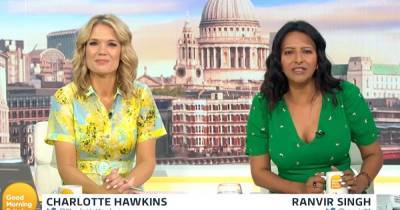 GMB's Ranvir Singh and Charlotte Hawkins joke over presenting line-up after viewer complaints - www.manchestereveningnews.co.uk - Britain - county Hawkins