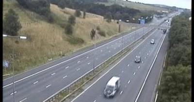 Motorway misery hits M62 as overturned car causes 12 miles of tailbacks - www.manchestereveningnews.co.uk - Manchester