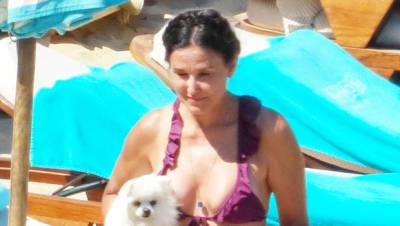 Demi Moore, 58, Looks Incredible In A Black Bikini While Vacationing In Croatia – Photos - hollywoodlife.com - Croatia