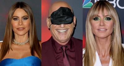 Howie Mandel Fools Around with His Face Mask at 'AGT' Live Show with Sofia Vergara & Heidi Klum - www.justjared.com