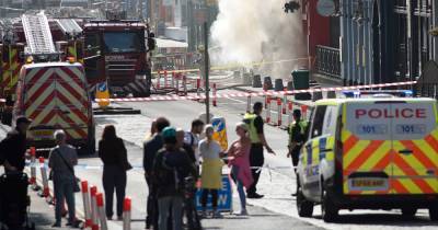 Emergency services remain at George IV Bridge blaze as roads closed - www.dailyrecord.co.uk