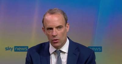 Dominic Raab snaps back at claims he was 'lounging around' on holiday during Afghanistan crisis - www.dailyrecord.co.uk - Afghanistan
