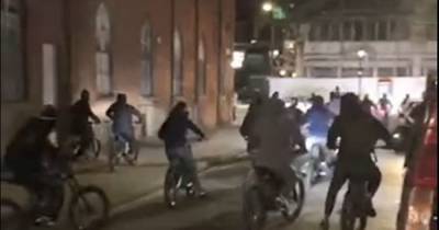 "It was absolutely terrifying, I’ve never seen anything like it" - Witness speaks of horror after large number of masked youths seen on electric bikes in Castlefield - www.manchestereveningnews.co.uk - Manchester