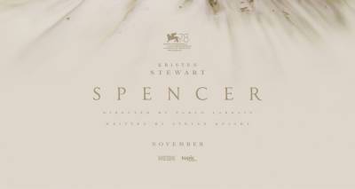 See Kristen Stewart as Princess Diana in This 'Spencer' Teaser Poster - www.justjared.com