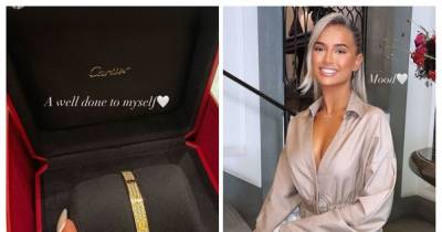 Molly-Mae Hague treats herself to a £37,000 bracelet as a 'well done' present - www.manchestereveningnews.co.uk - Manchester - Hague