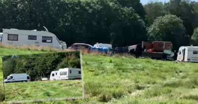 Council seek court order to remove Travellers near Irvine primary school - www.dailyrecord.co.uk