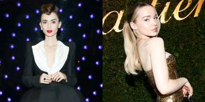 Lily Collins - Claudia Sulewski - Lily Collins, Dove Cameron, & More Glam Up for Cartier Event - justjared.com