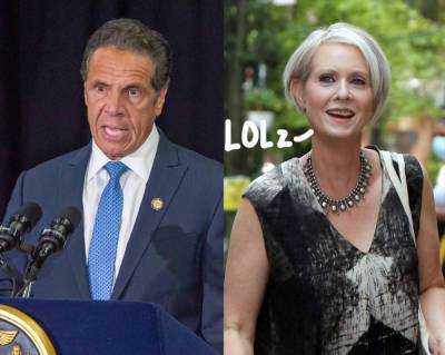 SATC Star Cynthia Nixon Drags The Hell Out Of Disgraced Governor Andrew Cuomo! - perezhilton.com - New York