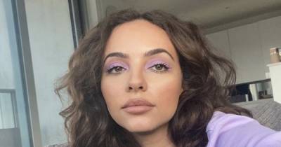 Jade Thirlwall looks very different with skinny brows and heavy eye makeup in throwback snap - www.ok.co.uk