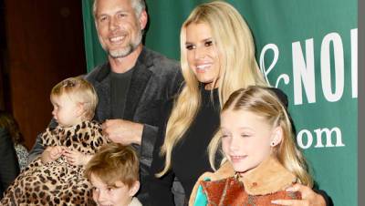 Jessica Simpson’s Kids Maxwell, 9, Ace, 8, Look So Tall Grown Up As They Hug On 1st Day Of School — Photo - hollywoodlife.com