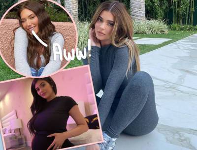 Kylie Jenner Is Already Showing Off Her ‘Cute’ Baby Bump To Friends!!! - perezhilton.com