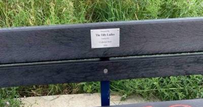Sick vandals spray paint benches donated to local community in Forth Valley - www.dailyrecord.co.uk - Scotland