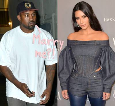 Are Kim & Kanye Back Together?? She Wore A WEDDING DRESS At His Donda Event -- And Twitter Reacts! - perezhilton.com - Chicago - city Windy
