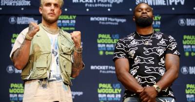 Jake Paul sent Tyron Woodley message to open doors for Tommy Fury bout - www.manchestereveningnews.co.uk