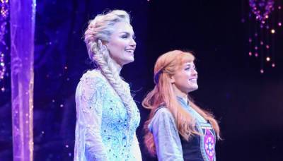 'Frozen,' Starring Samantha Barks as Elsa, Opens in London with a Summer Snowfall (Photos) - www.justjared.com - London