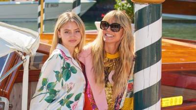 Heidi Klum's daughter Leni is a spitting image of model as they are spotted out and about - www.foxnews.com - Germany