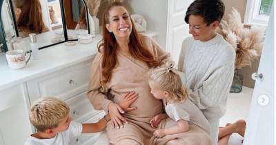 Stacey Solomon vows her sons will protect her unborn daughter in sweet message - www.ok.co.uk