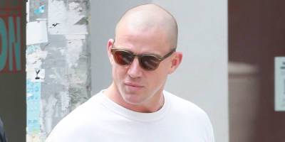 Channing Tatum Grabs an Iced Coffee During a Day Out in NYC - www.justjared.com - New York - city Lost