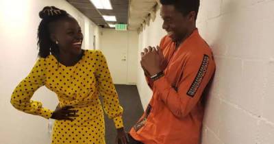 Lupita Nyongo's pays poignant tribute to Chadwick Boseman - www.msn.com