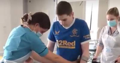 Scots teen told he might never walk again filmed taking his first steps - www.dailyrecord.co.uk - Scotland
