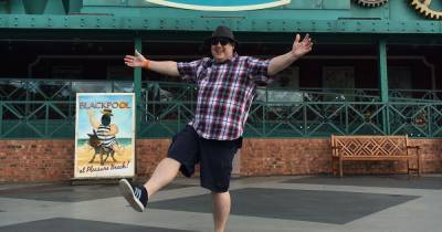 Peter Kay just had 'the time of his life' at Blackpool Pleasure Beach and fans are obsessed - www.manchestereveningnews.co.uk