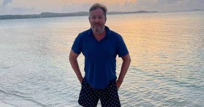 Piers Morgan tells trolls to 'relax' as he enjoys 'lads' holiday' with his sons - www.ok.co.uk - Britain