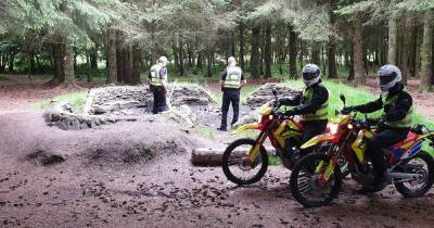 Police get on their bikes to tackle antisocial behaviour in Wishaw and Shotts - www.dailyrecord.co.uk