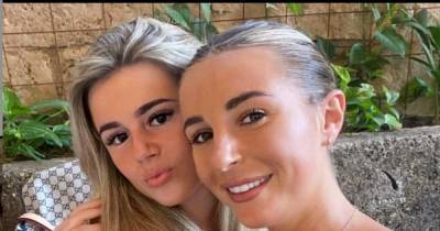 Dani Dyer beams in snap with lookalike sister Sunnie on family holiday with dad Danny - www.ok.co.uk - city Santiago