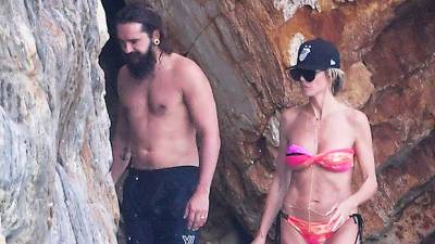 Heidi Klum Jetskis In Mismatch Bikini On Italy Getaway With Husband Tom Kaulitz — See Pic - hollywoodlife.com - Italy
