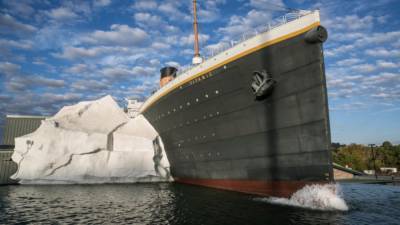 Titanic Museum Visitors Hospitalized After Iceberg Wall Collapses - thewrap.com