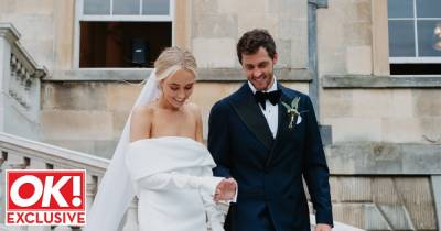 MIC's Nicola Hughes stuns in designer gown as she marries Charlie Tupper in star-studded wedding - www.ok.co.uk - Ireland - Chelsea