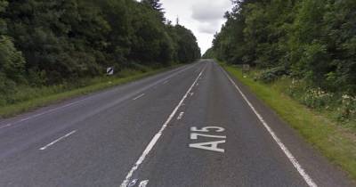 Man dies after horror crash between car and pedestrian as Scots road sealed off - www.dailyrecord.co.uk - Scotland